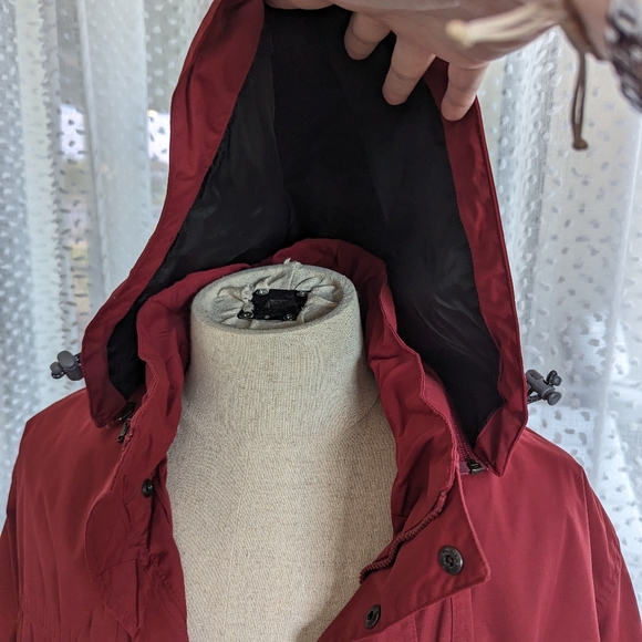 Men's Eddie Bauer Red XXL Tall Weather Edge Jacket - Picture 8 of 15